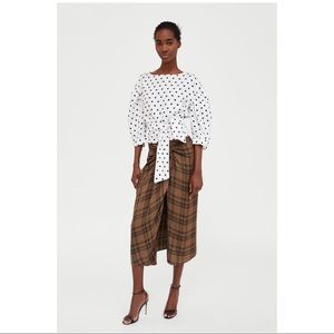 Zara Skirts - Zara Checked MIDI skirt worn once Zara Skirts - Zara Checked MIDI skirt worn once